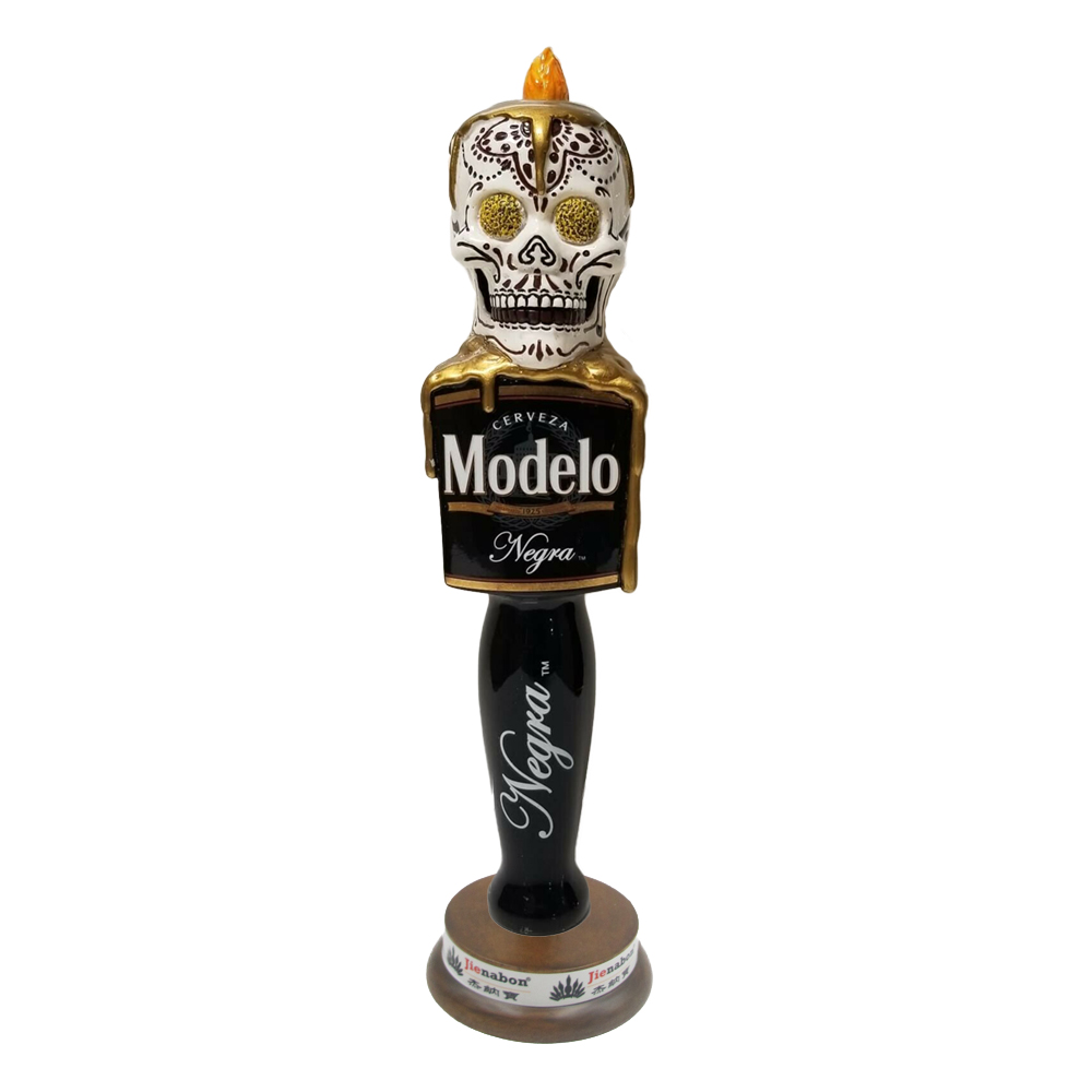 Wedding Tap - バーウェア飲料アクセサリー販促品クラフトビール樽システム スカルデー カラベラスモデルネガース スカルビールタップハンドル