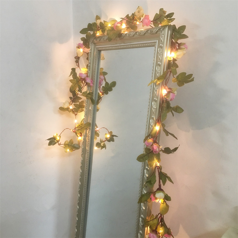 Wedding Arch Flower - DACHAN 手作り 2.2 メートル 25 LED