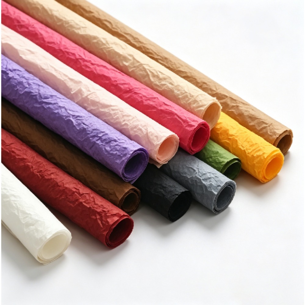 Good Floral & Wedding Decor Supply - 厚手のシュエナイクリンクルフローラルラップペーパーDIYギフトブーケウェディングバレンタインフラワークラフトデコレーションデイリーマッチングフローラル小物