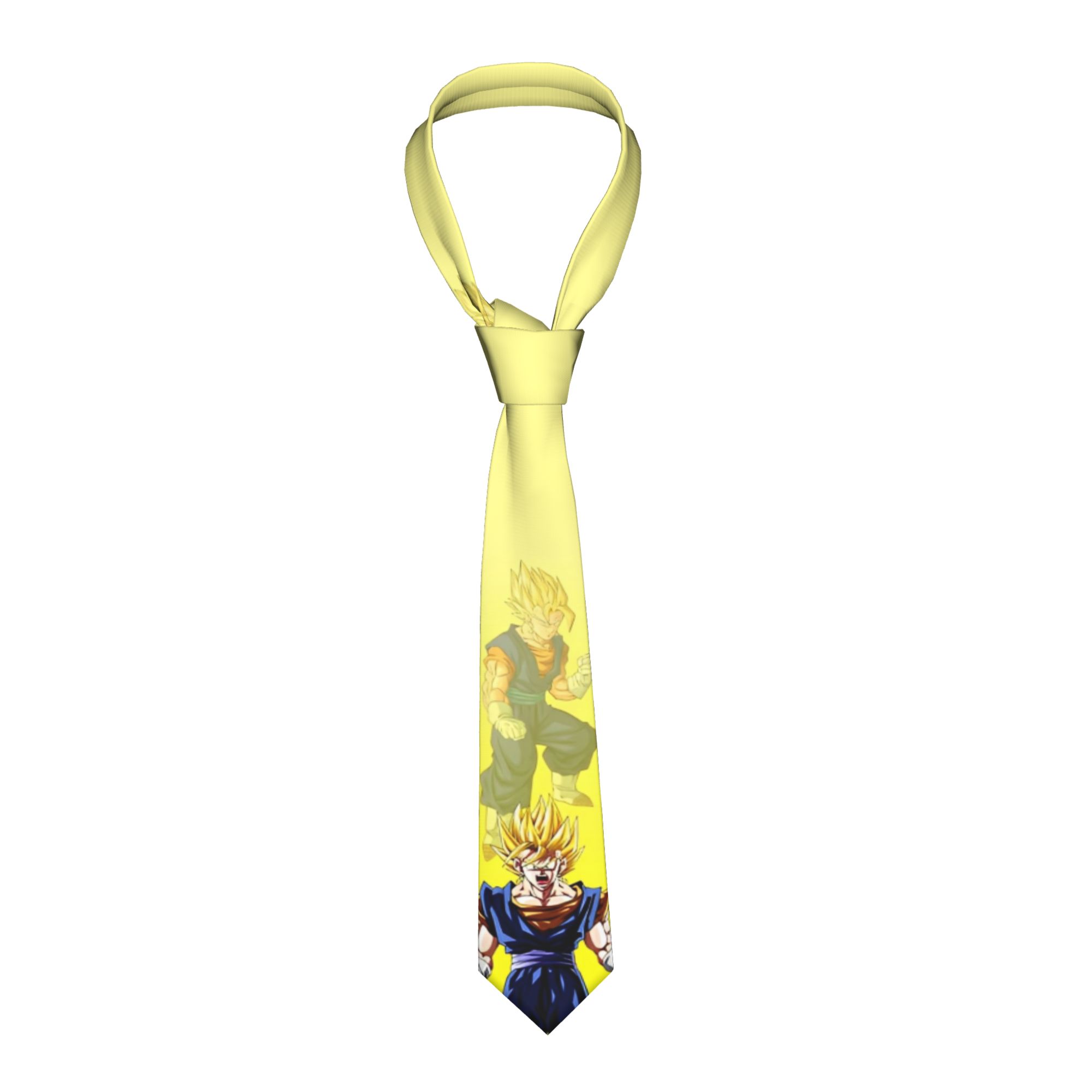 Wedding Z - DBZ Z キャラクターパターンネクタイ ユニセックス 8cm メンズスリムクラシックスーツアクセサリー