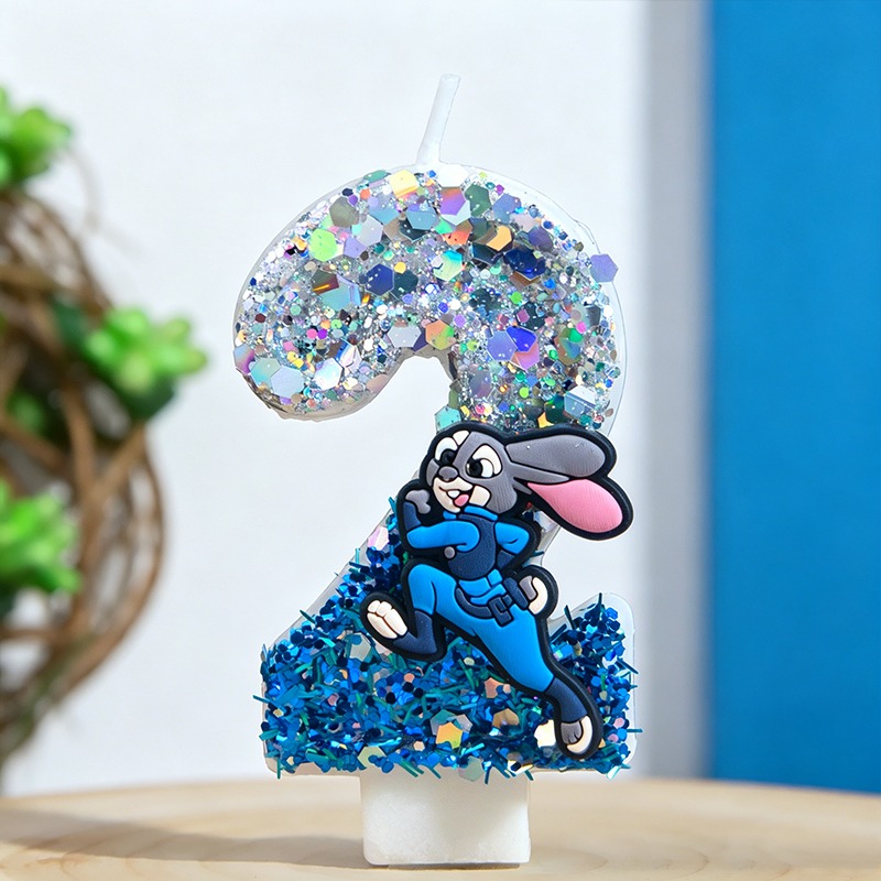 デジタルバースデーキャンドル　漫画キャラクターケーキデコレー - Unity Candle Set のレビューと価格