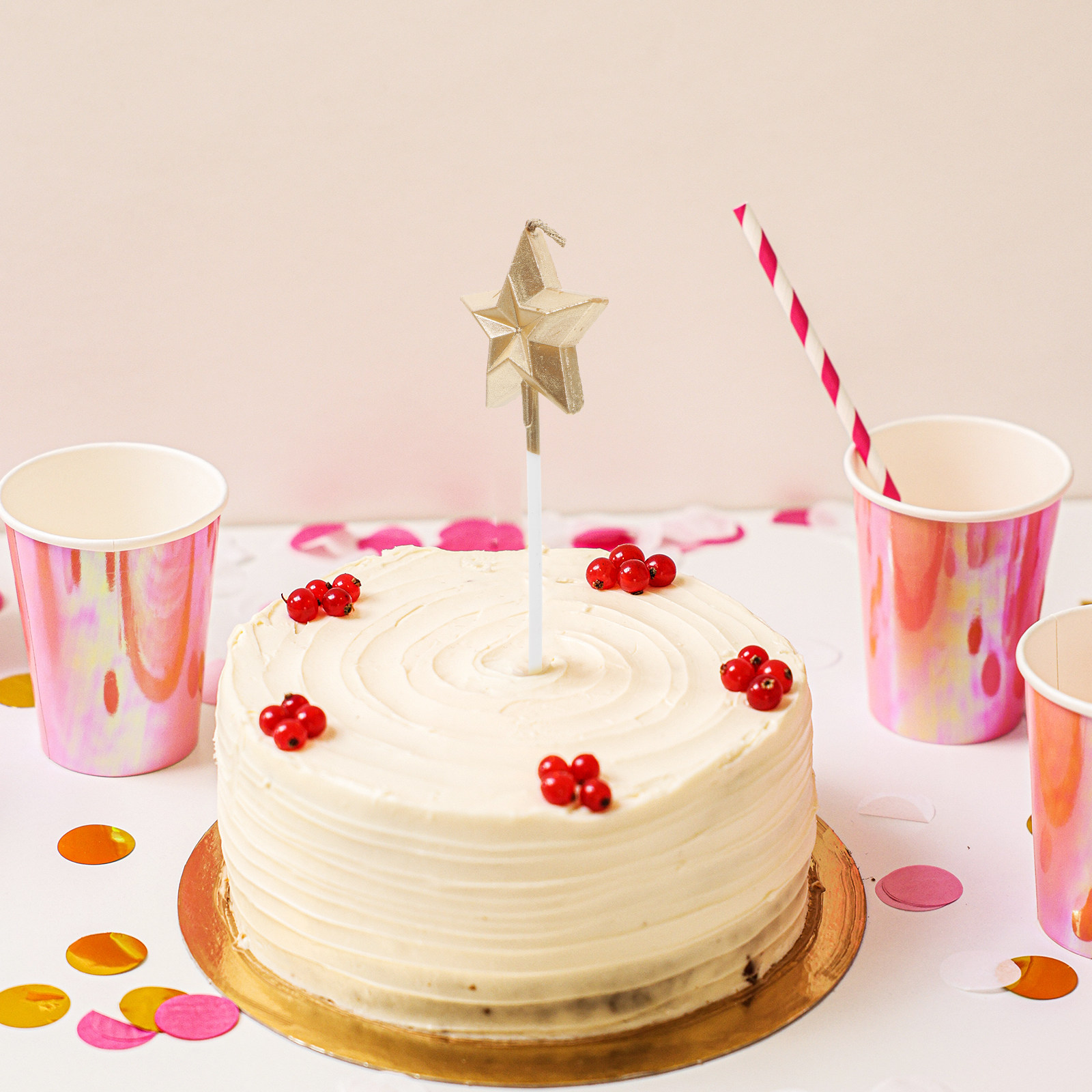 8個入り グリッターメタリックバースデーケーキデコレーション - Wedding Cake Supply のレビューと価格