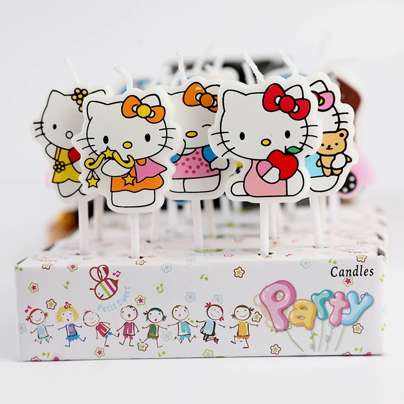 5 ピース/セットかわいいハローキティ手作り DIY キャン - Unity Candle Set のレビューと価格