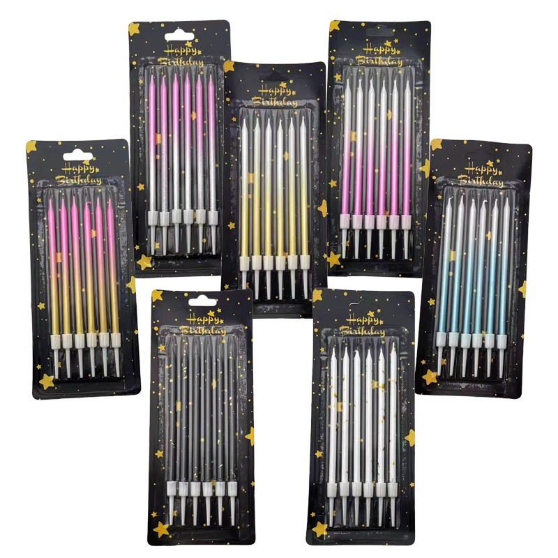 30/50 ボックスグラデーションカラー誕生日キャンドルケー - Wedding Cake Supply のレビューと価格