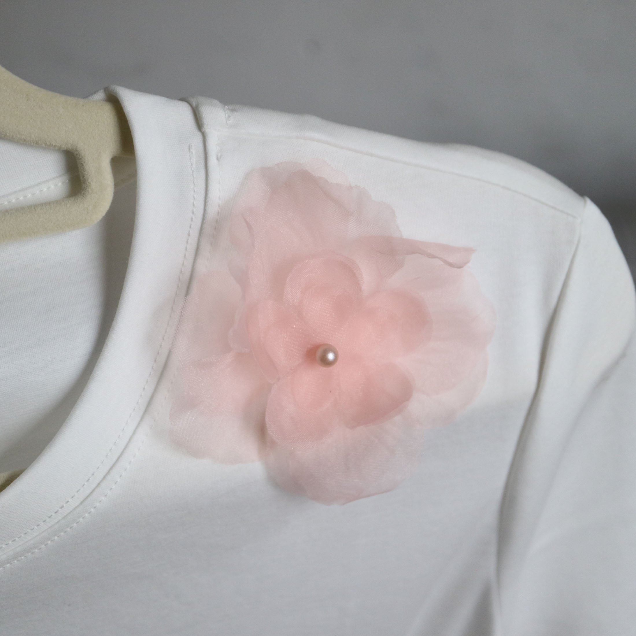 10pc ピンクの花のパッチウェディングドレス用刺繍花パッチ - Wedding Lulu のレビューと価格