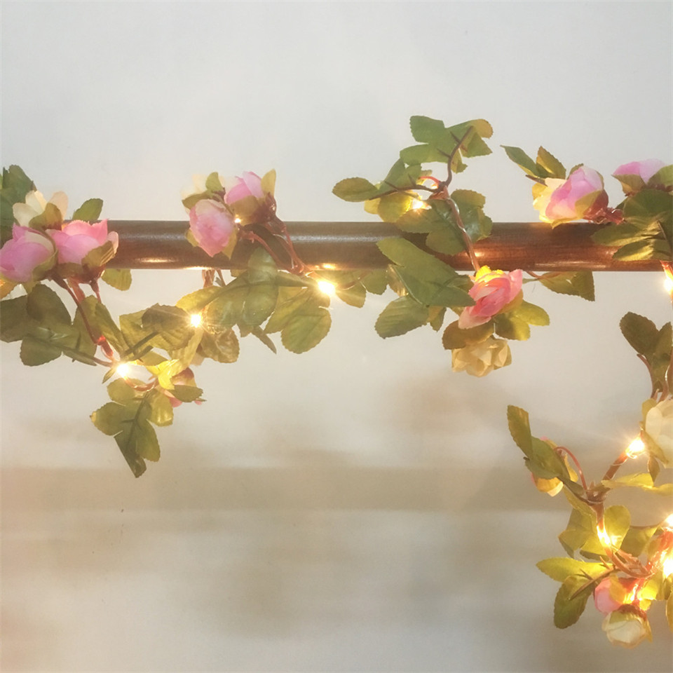 DACHAN 手作り 2.2 メートル 25 LED ピンク - Wedding Arch Flower のレビューと価格