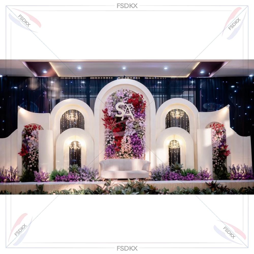 結婚式の装飾用品 PVCアーチ型背景スタンド カスタムウェデ - Wedding Party Supply Rentals のレビューと価格