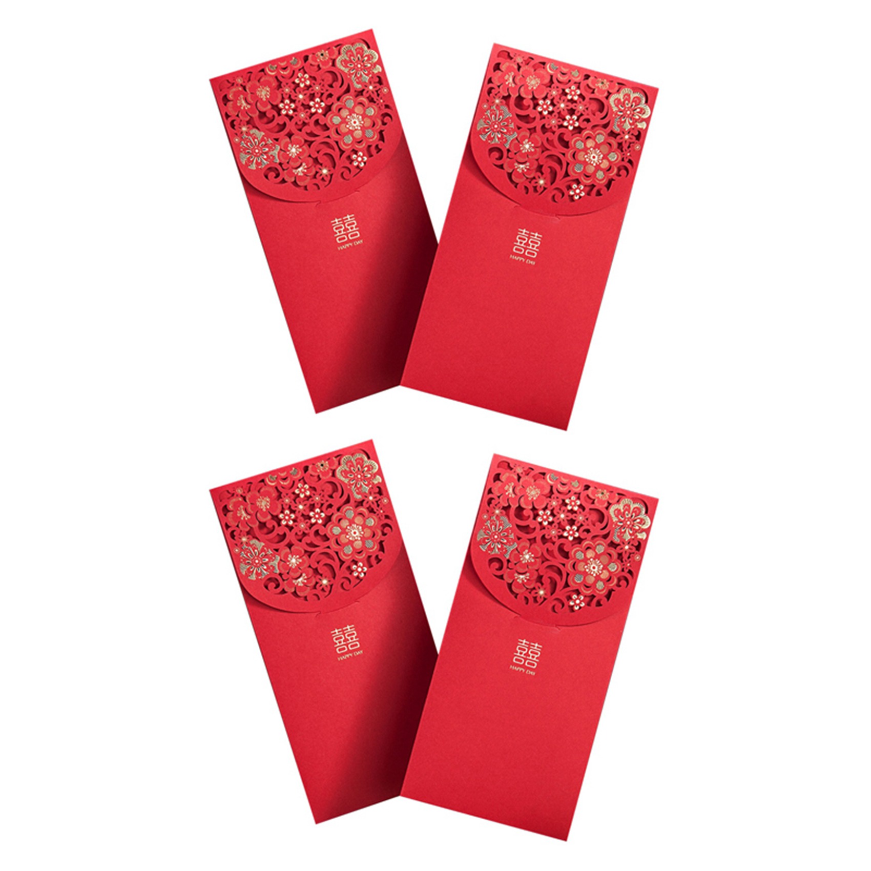 20 個中国の赤い封筒幸運のお金封筒新年結婚式用の結婚式の赤 - Wedding Envelopes のレビューと価格