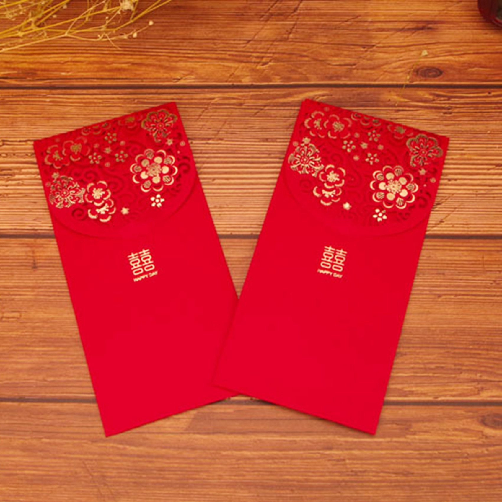 20 個中国の赤い封筒幸運のお金封筒新年結婚式用の結婚式の赤 - Wedding Envelopes のレビューと価格