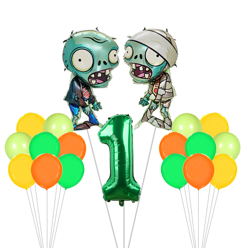 植物vsゾンビをテーマにしたパーティーバルーンコンボセット、 - Supply Wedding Venue のレビューと価格