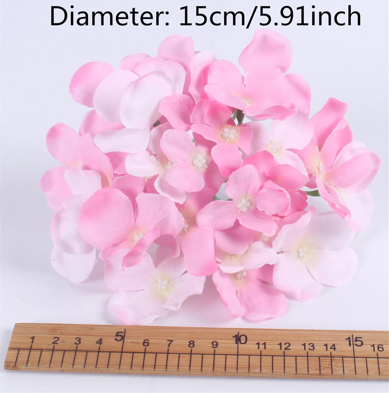 人工シルクアジサイの壁,10個ピース/ロット,偽物の花,家の - Wedding Arch Flower のレビューと価格