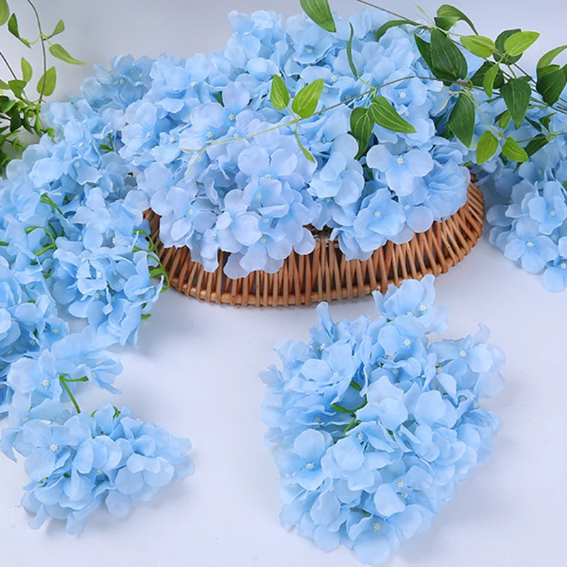 人工シルクアジサイの壁,10個ピース/ロット,偽物の花,家の - Wedding Arch Flower のレビューと価格
