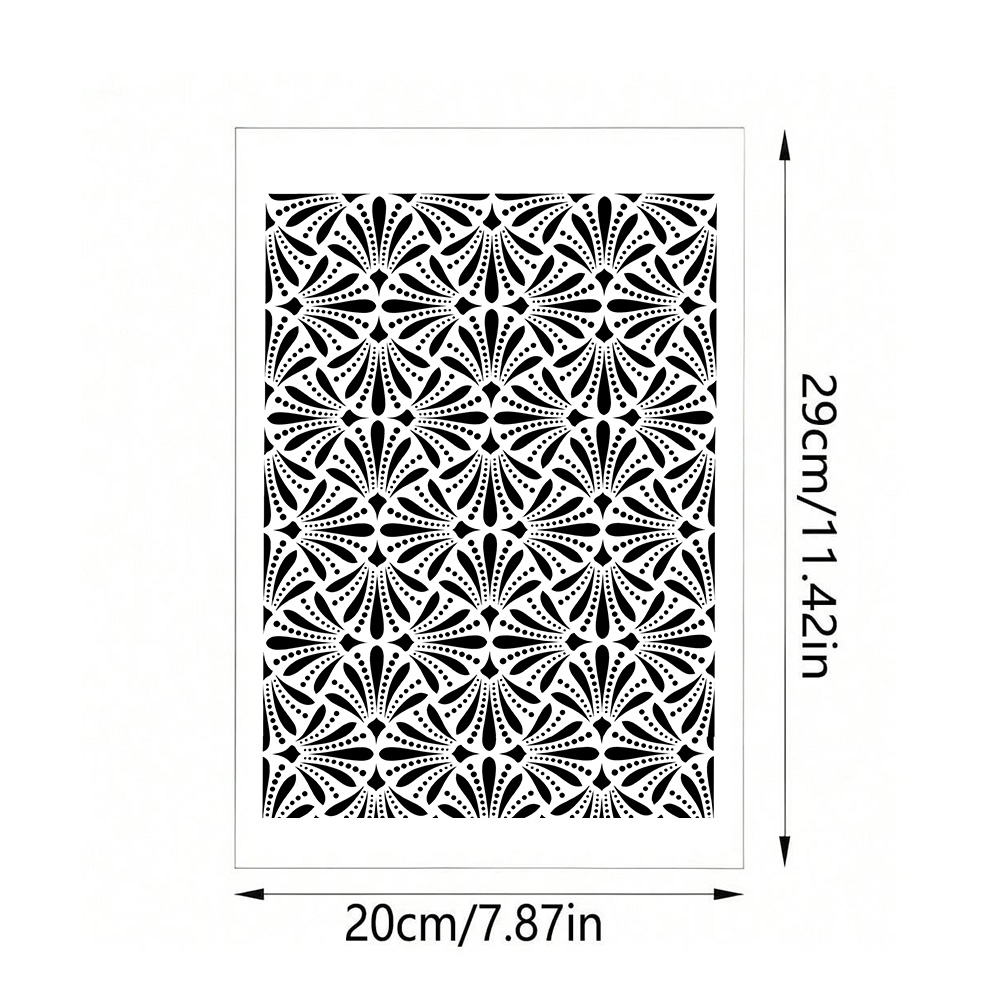 29×20cm マルチパターンケーキスプレーステンシル、食品 - Wedding Cake Supply のレビューと価格