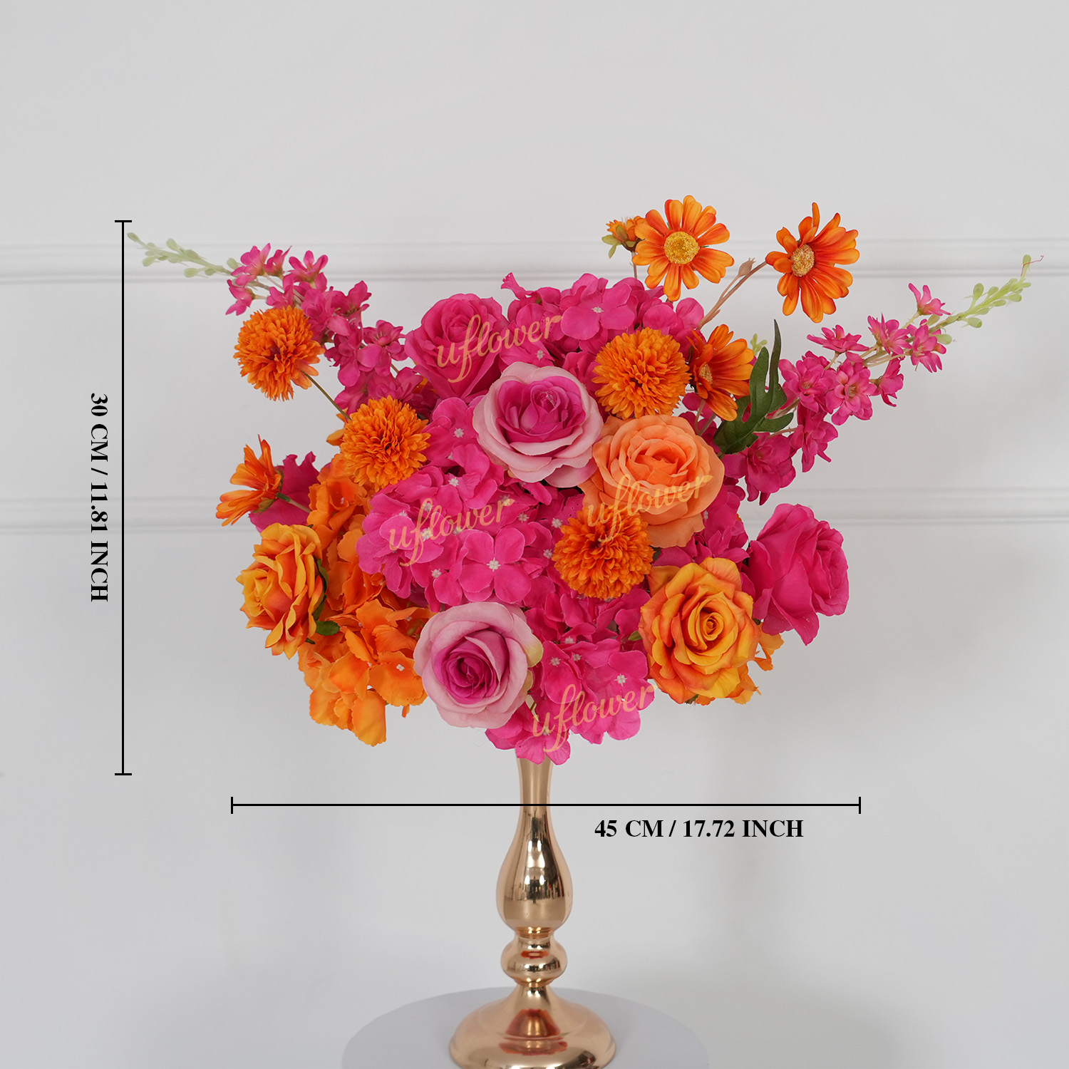 Uflower 40/45/60cm イベント用小道具 ディ - Wedding Arch Flower のレビューと価格