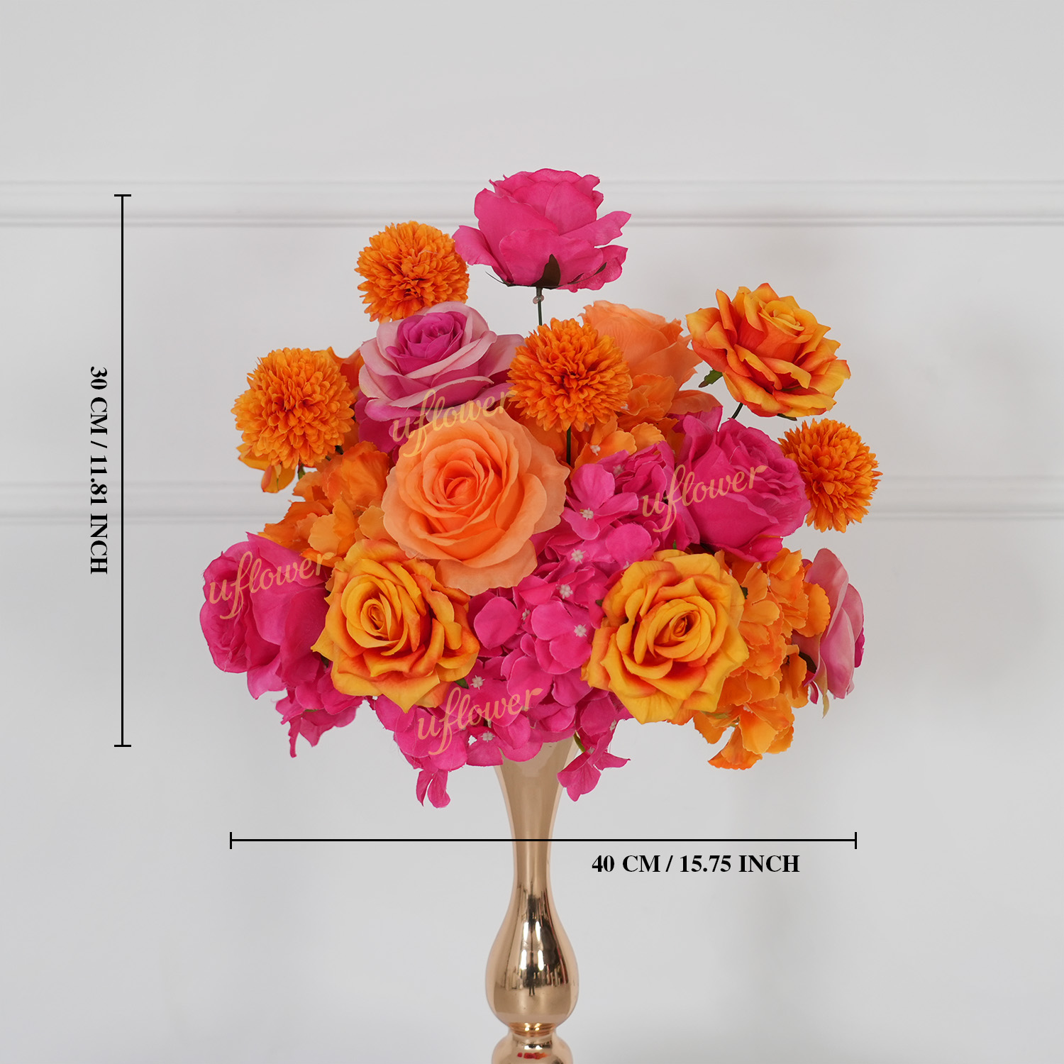 Uflower 40/45/60cm イベント用小道具 ディ - Wedding Arch Flower のレビューと価格