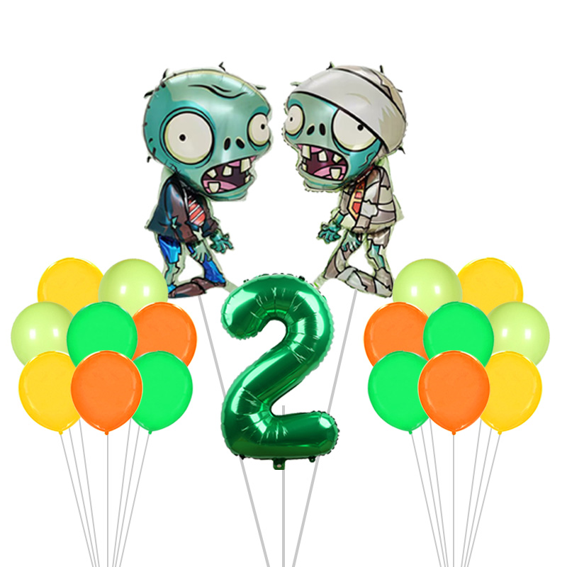 PVZゲーム プラントvs.ゾンビ バルーンキット 混合フォ - Supply Wedding Venue のレビューと価格