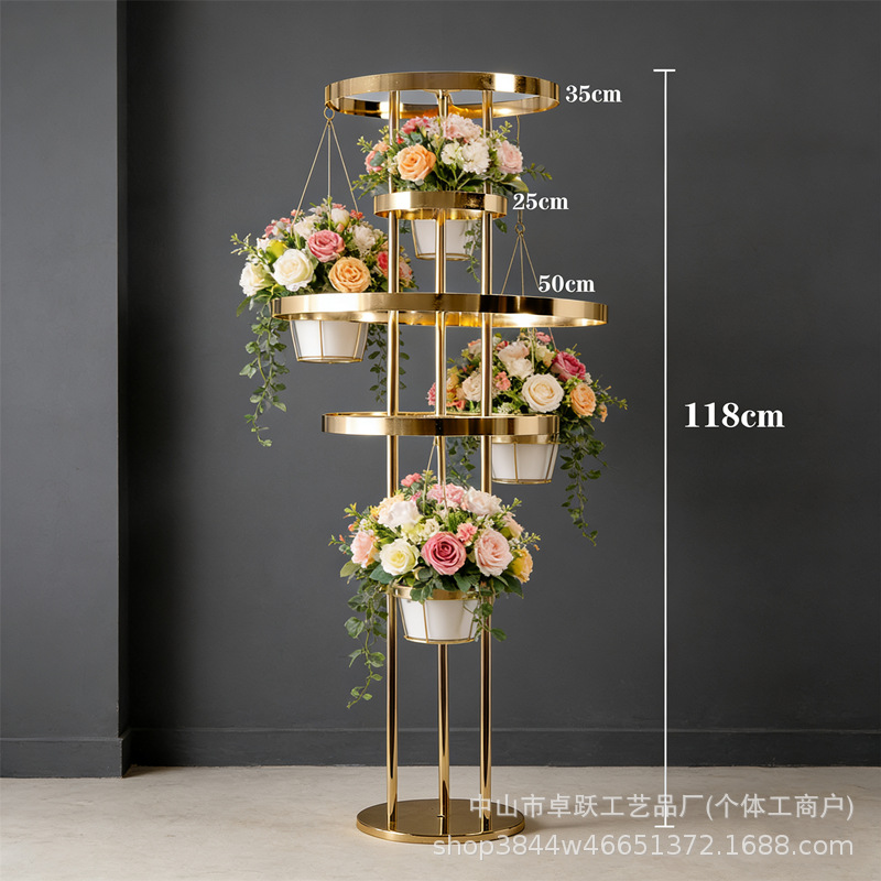 分割可能なウェディングフラワー スタンド、ロードガイドテーブ - Supply Wedding Venue のレビューと価格