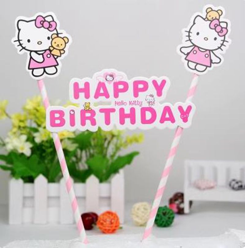 かわいいハローキティ猫デジタル番号キャンドル誕生日キャンドル - Unity Candle Set のレビューと価格