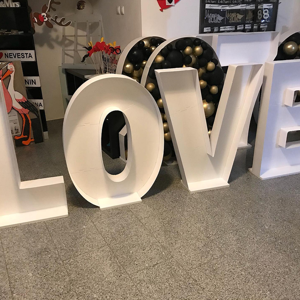 風船用の大きなモザイクボックス,背景装飾,出生前のパーティー - Wedding Z のレビューと価格