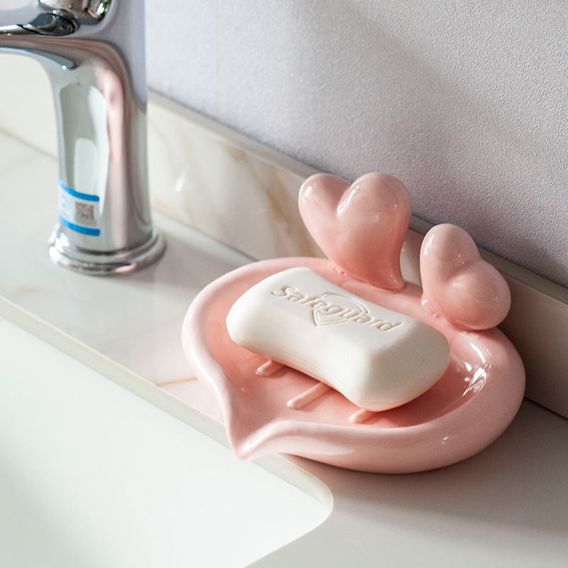 WHYOU-クリエイティブセラミックソープホルダーボックス、 - Wedding Bathroom Supply Kit のレビューと価格
