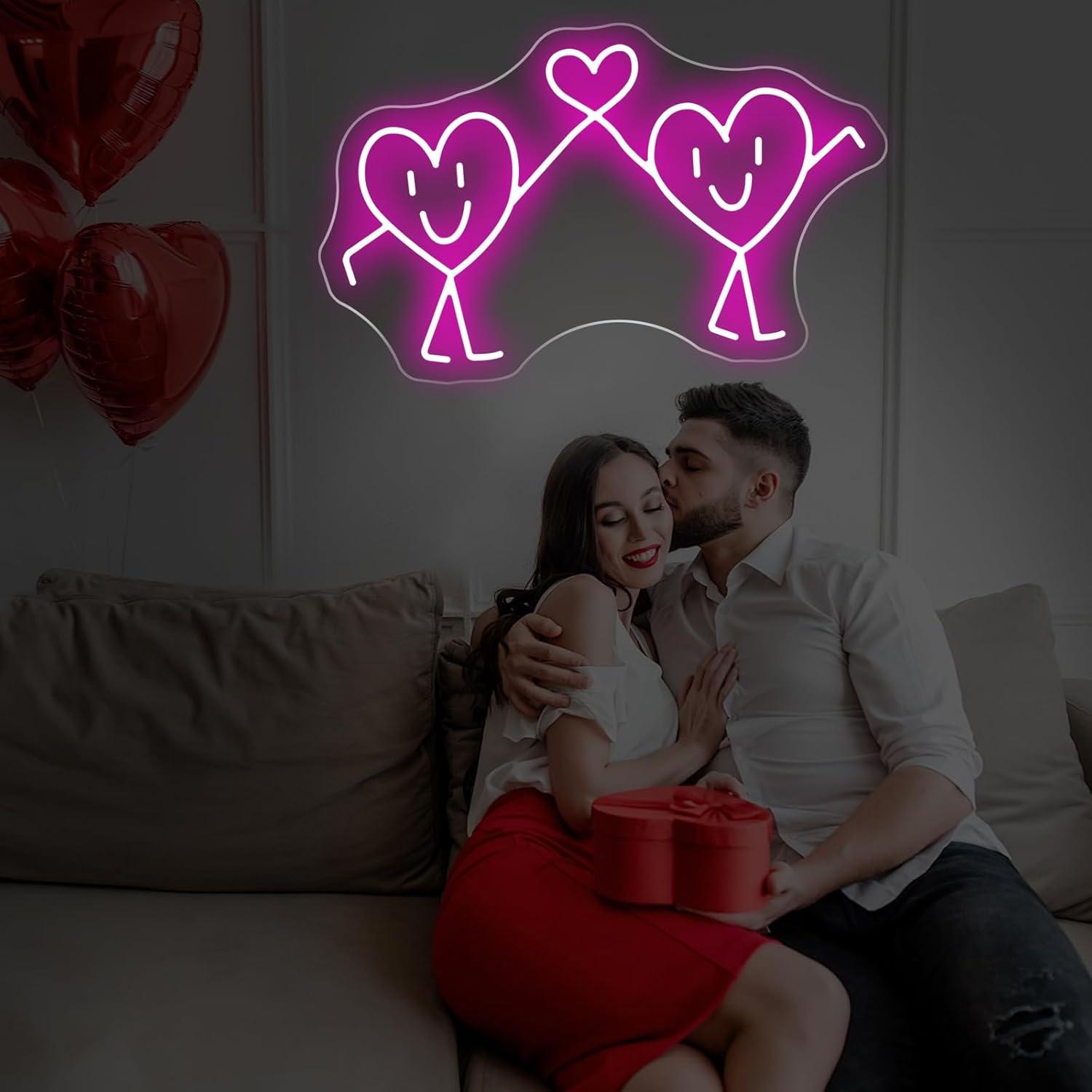 ラブネオンサイン USB調光可能LEDネオンライト 結婚式  - Wedding Shop のレビューと価格