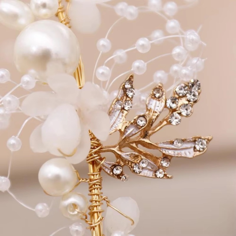 かわいいプリンセスクラウン帽子フラワーリースヘッドバンド子供 - Wedding Arch Flower のレビューと価格
