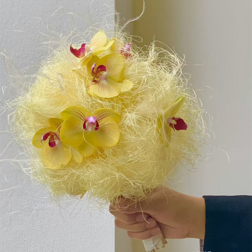 装飾用のカラフルな麻シルク、フラワーデザイン用、人工乾燥花の - Supply Wedding Venue のレビューと価格