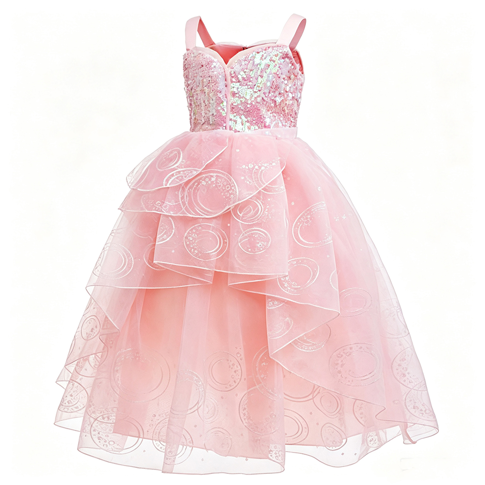 ピンクの良い魔女コスチュームベビー誕生日ドレス高級子供プリン - Good Floral & Wedding Decor Supply のレビューと価格